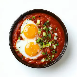 Salsa Al Pisto con Huevo