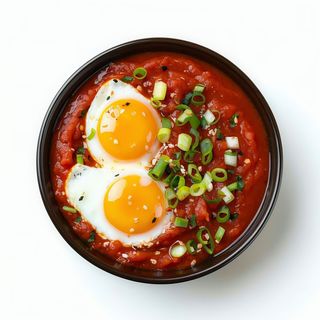 Salsa Al Pisto con Huevo