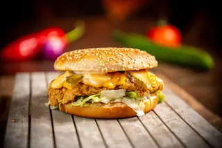 Crispy Burger Menu 450 g