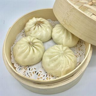 ５Xiao Long Bao di carne 3pz 小笼包