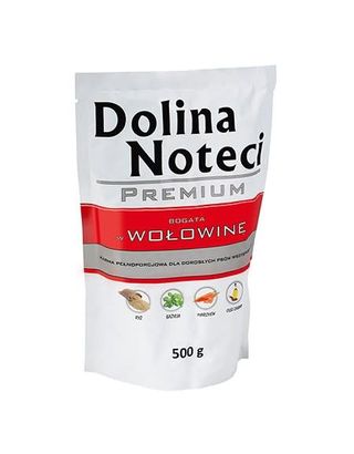 Dolina Noteci Premium Pies Wołowina Saszetka 500g