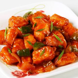 Garlic paneer Chilly