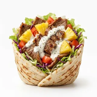 Döner Kebab Con Piña