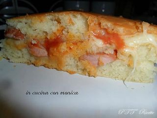 Hot dog con schiacciatina