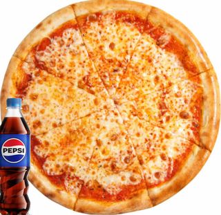 Pizza Margherita + Pepsi 0,5 l