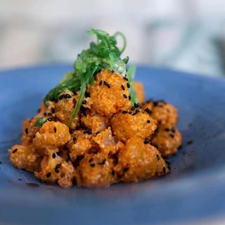 Gambones En Tempura Y Panko