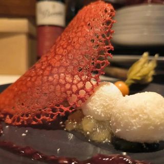 Trufas De Coco Con Salsa De Piña