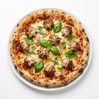 Pizza Ragù (30 x 30 Cm.)