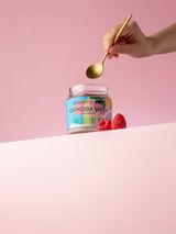 Десерт сиркова маса з малиною (200г)