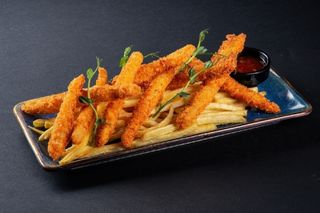 Фиш фингърс от филе на морски език