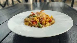 Паста з овочами та куркою 300г