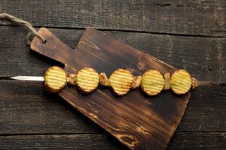 Картофель c курдюком