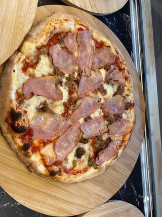 Pizza De  Barbacoa (Mediana)