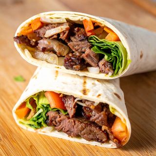 Spicy Goat Wrap