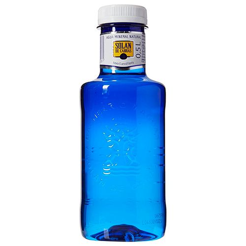 Agua Mineral Natural Solán de Cabras Botella 0,5L