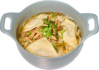 Лапша с курицей на  коллагеновом бульоне