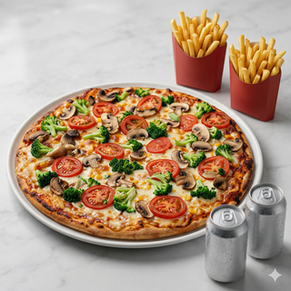 Oferta Para 2 Personas Pizza (32 Cm.) 