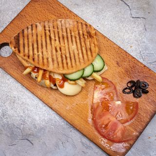 Тост с кашкавал 1бр