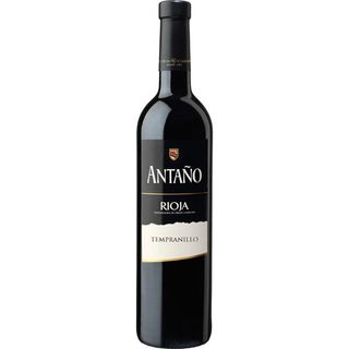 Botella De Vino Tinto De Rioja