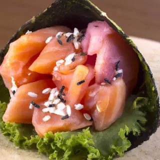 Temaki De Salmón (2 uds.)
