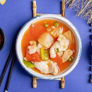 Pollo in salsa agrodolce