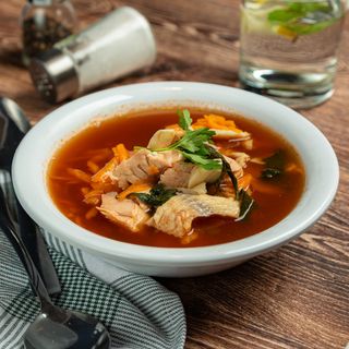 Zupa rybna z warzywami