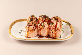 Gunkan Salmão Braseado | 6 un