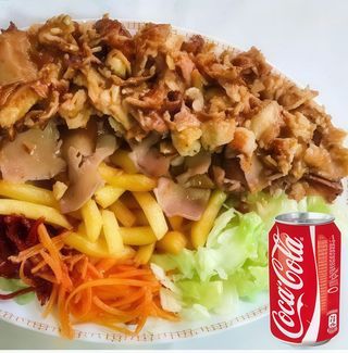 Menú de pedrata (pequeña) + pan