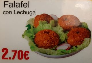 Ración De Falafel Con Lechuga