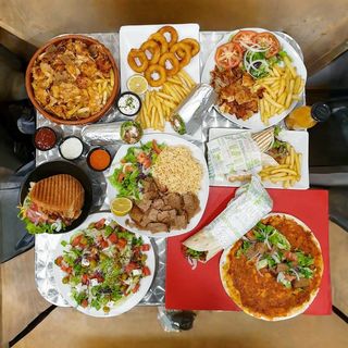 Kebab solo vegetales