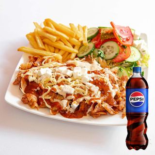 Talerz duża + Pepsi 0,5l