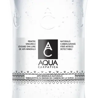 Aqua Carpatica minerala 0,33 ml