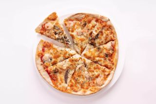 Pizza a la marinera mediana