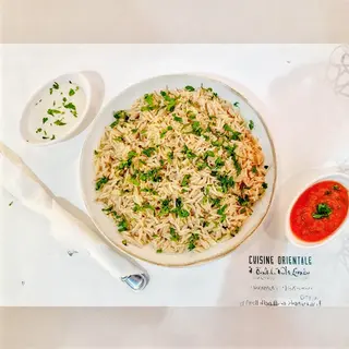 Plat de riz mandi