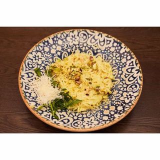 Risotto s piletinom, tikvicama i pistacijama