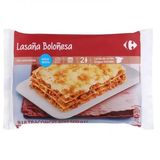Lasaña Boloñesa Carrefour 500 Gr.