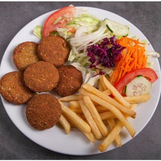 Plato falafel