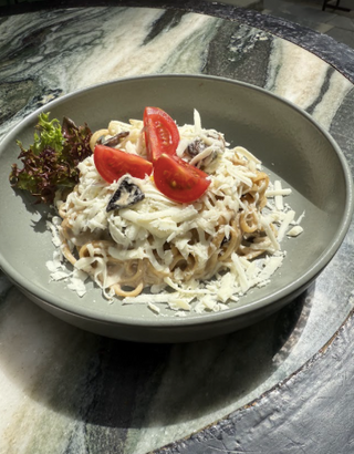 Паста з вершково-грибним соусом (380g)