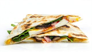 Spek, fontina, verdure grigliate e salsa boscaiola