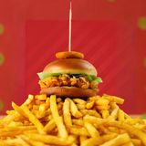 KFC chicken burger  300gr