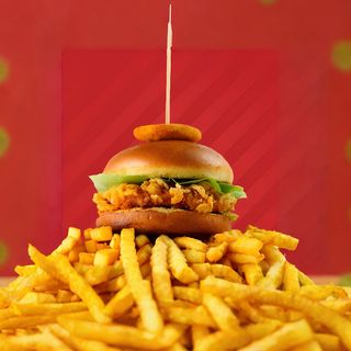 KFC chicken burger  300gr