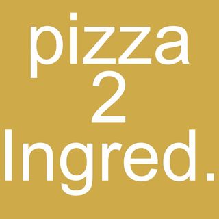 Pizza al gusto 2 ingredientes (30 cm)