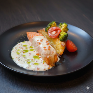 ორაგულის სტეიკი / Salmon steak
