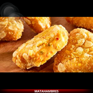 Nachos machos rellenos de guacamoles (8 piezas)