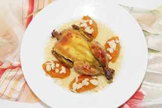 Coquelet Farci (seulement le lundi)