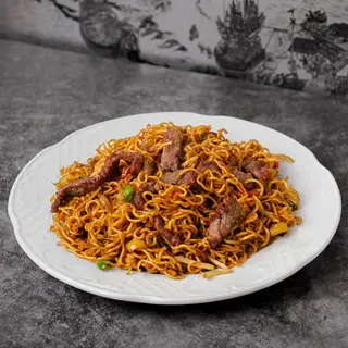 Yakisoba con ternera (japones)