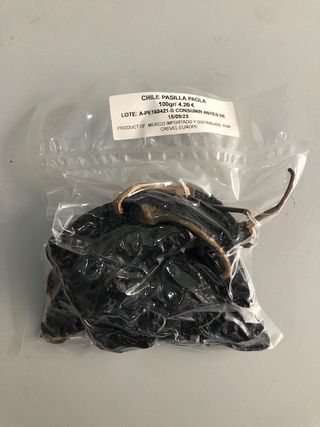 Chile Seco Pasilla, 100G