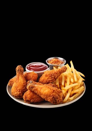 Kravings Fries and Chicken