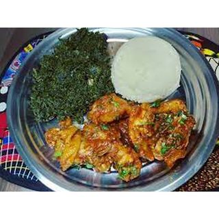 Ugali Kuku Kienyeji