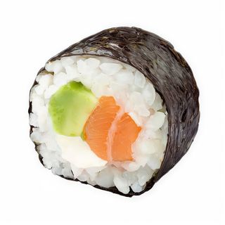 Futo Maki De Salmón Con Queso (10 Uds.)